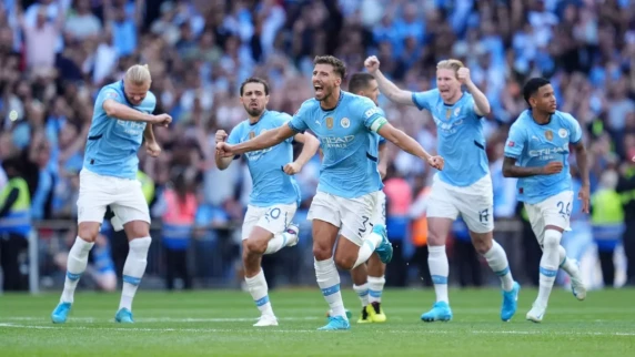 Man City win Community Shield after penalty shoot-out victory against Man United