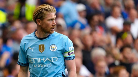 Kevin De Bruyne faces late fitness test ahead of Man City's clash against Arsenal