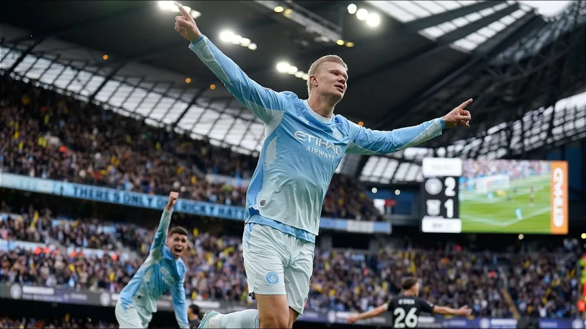 Erling Haaland double keeps Man City perfect as Liverpool overturn Brentford Erling Haaland double keeps Man City perfect as Liverpool overturn Brentford
