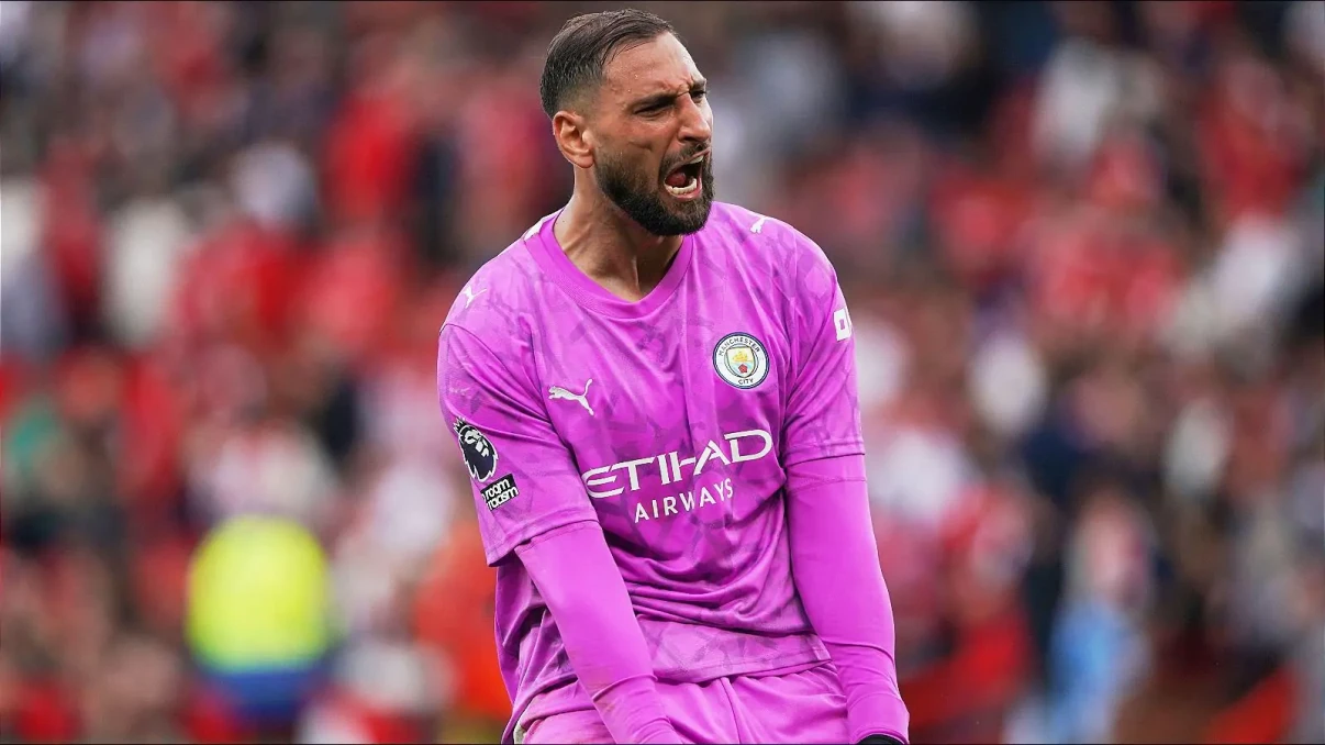 Erling Haaland salutes 'monster' Gianluigi Donnarumma after late Manchester Derby heroics Erling Haaland salutes 'monster' Gianluigi Donnarumma after late Manchester Derby heroics
