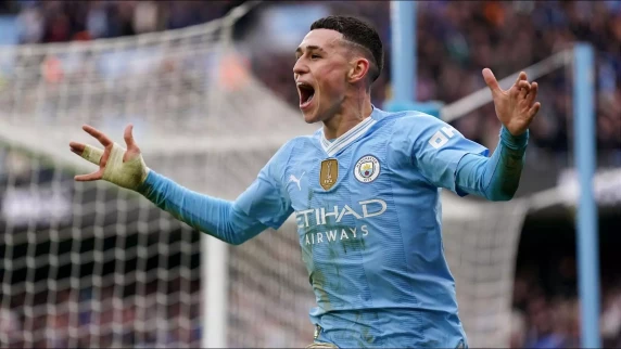Man City's Pep Guardiola hails Phil Foden's brilliance in Manchester derby win