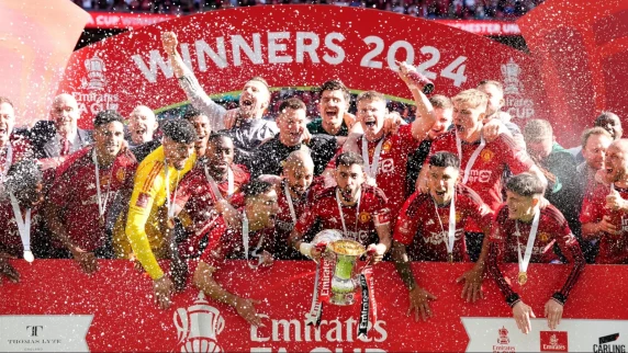 Man Utd stun champions Man City at Wembley to win FA Cup