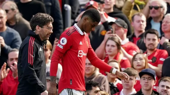 Marcus Rashford a major doubt for Manchester United's clash with Wolves
