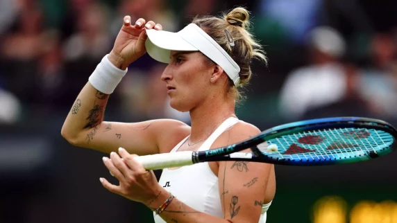 Marketa Vondrousova becomes second Wimbledon champion to lose in first round