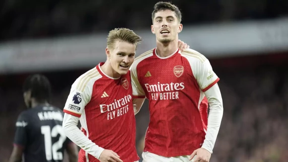 Arsenal move top of Premier League standings with victory over struggling Luton