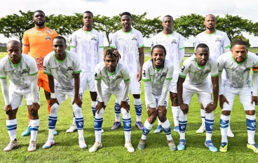 Team photo during the Betway Premiership match between Golden Arrows and Marumo Gallants FC at Mpumalanga Stadium on September 21, 2024 in Hammarsdale, South Africa.