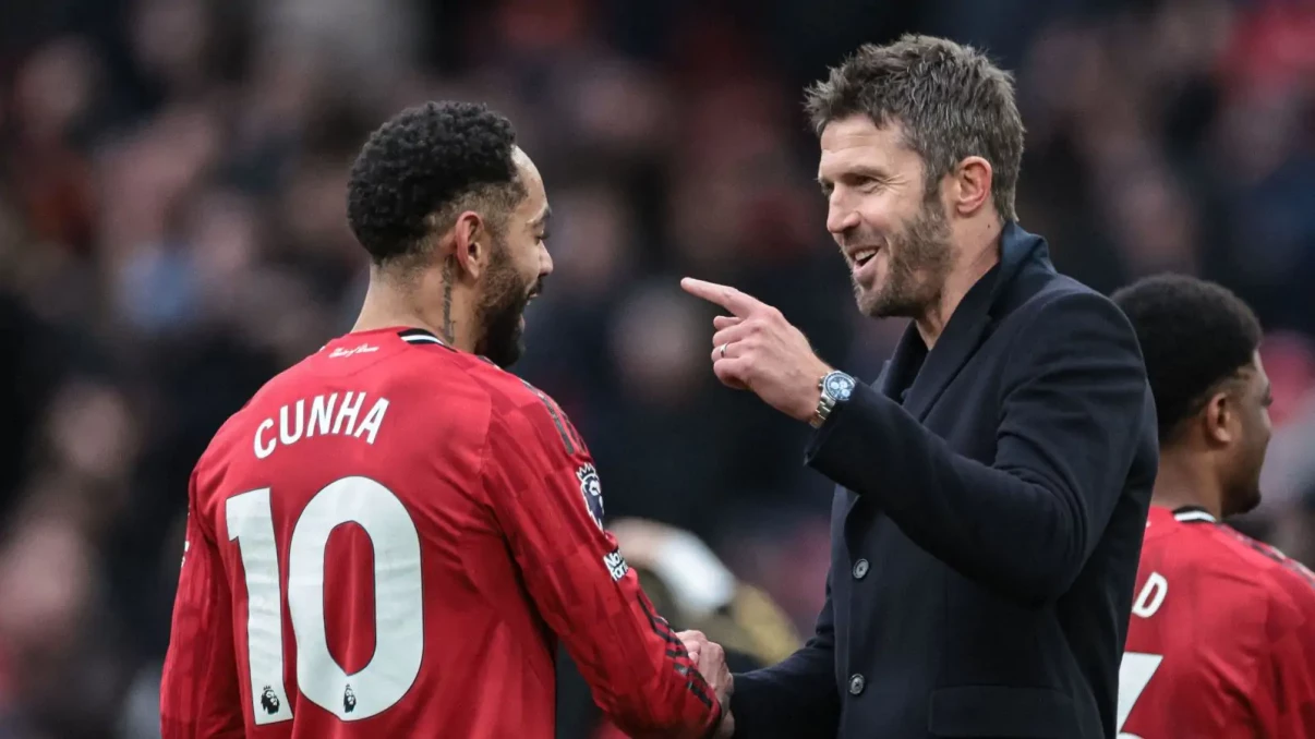 Michael Carrick impressed by Man Utd star Matheus Cunha's 'big impact' as substitute Michael Carrick impressed by Man Utd star Matheus Cunha's 'big impact' as substitute