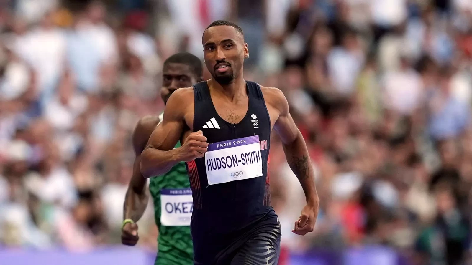 Great Britain's Matthew HudsonSmith strolls into men's 400 metres semi