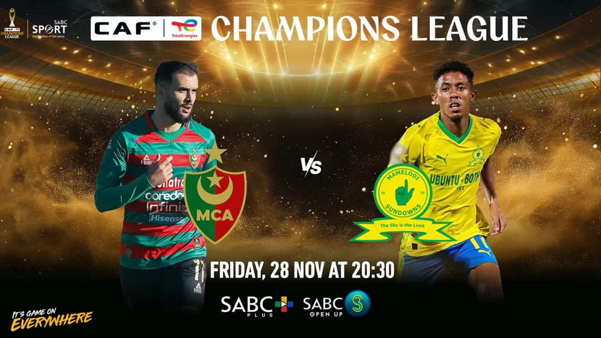 How can I watch Mamelodi Sundowns battle MC Alger in the CAF Champions League on Friday? How can I watch Mamelodi Sundowns battle MC Alger in the CAF Champions League on Friday?