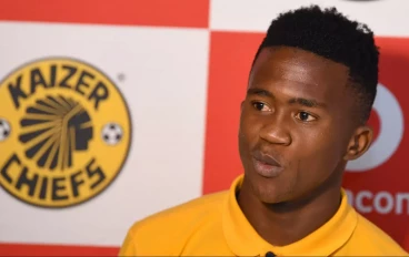Kaizer Chiefs midfielder Mduduzi Shabalala