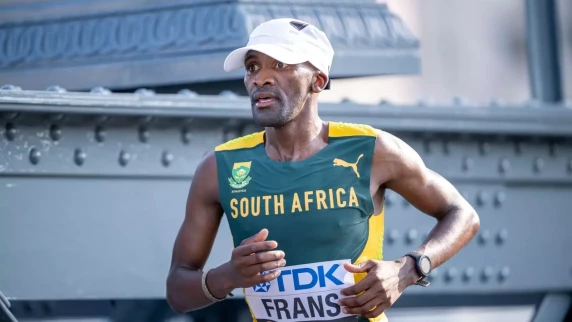 Long distance runner Melikhaya Frans targets a fast time in the Joburg 10km race