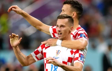 Mislav Orsic of Croatia at the World Cup