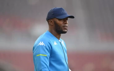 Morgan Gould, former assistant coach of Sekhukhune United during the DStv Premiership match between Sekhukhune United and TS Galaxy at Peter Mokaba Stadium on May 03, 2023 in Polokwane, South