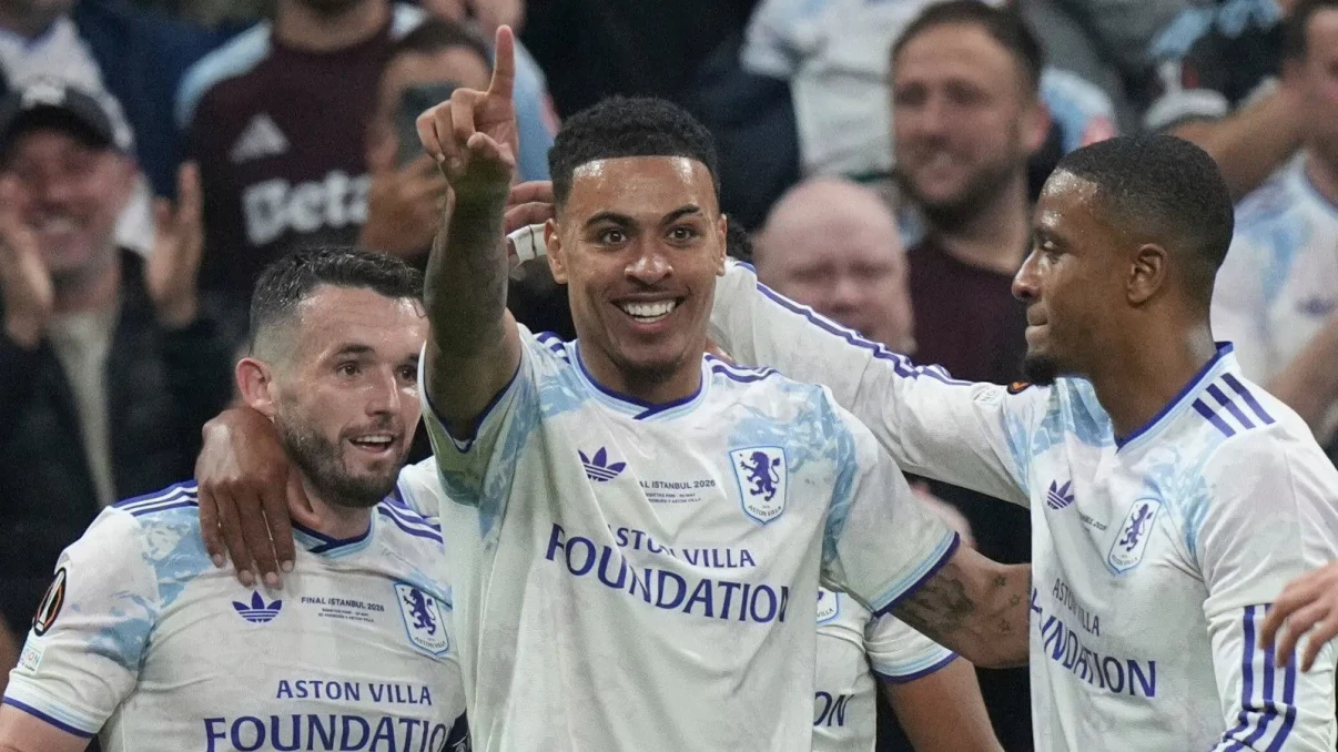 Morgan Rogers over the moon after Aston Villa lifts Europa League trophy Morgan Rogers over the moon after Aston Villa lifts Europa League trophy