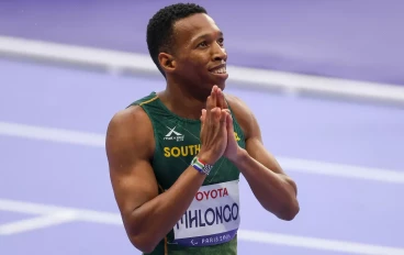 SA Paralympic gold medalist and world record holder Mpumelelo Mhlongo