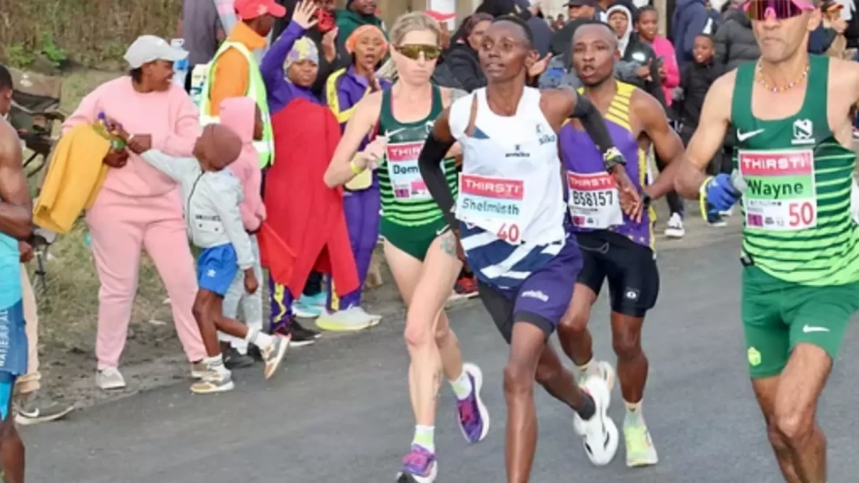 Intsika celebrates Shelmith Muriukis historic Comrades Marathon milestone.