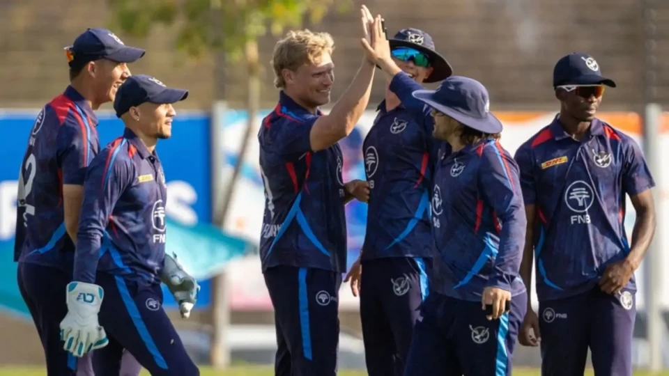 Namibia stun Proteas in T20I tri-series opener