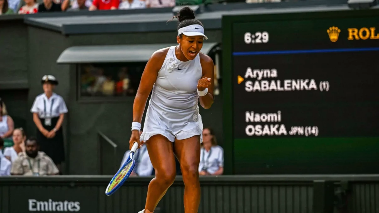 Naomi Osaka stuns Aryna Sabalenka to reach Wimbledon quarter-finals in straight-sets upset Naomi Osaka stuns Aryna Sabalenka to reach Wimbledon quarter-finals in straight-sets upset
