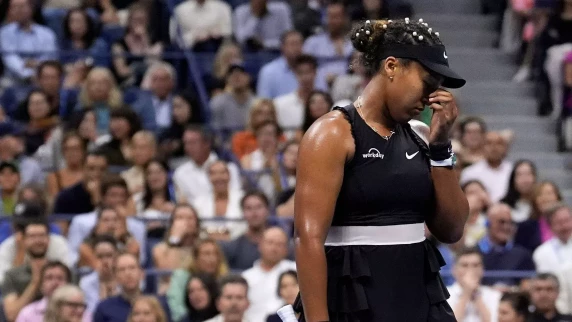 Naomi Osaka's US Open homecoming comes to a premature end