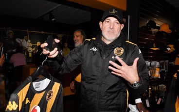 Kaizer Chiefs coach Nasreddine Nabi during the Kaizer Chiefs Kit launch at Kaizer Chiefs Village on July 25, 2024 in Johannesburg, South Africa