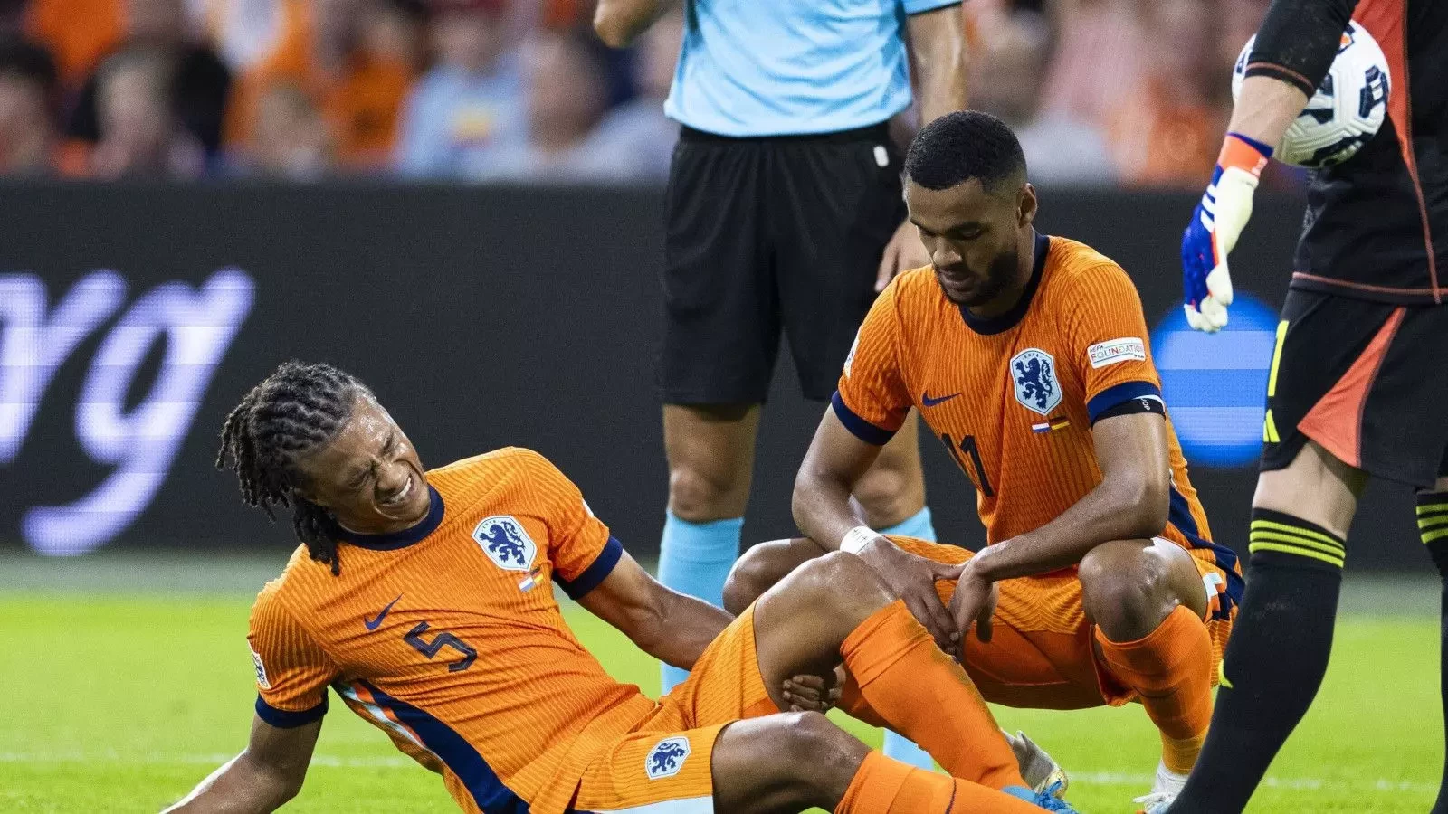 Man City defender Nathan Ake suffers injury as Netherlands and Germany draw  in Amsterdam | soccer