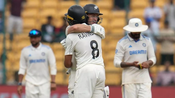 Black Caps claim first Test victory in India in 36 years