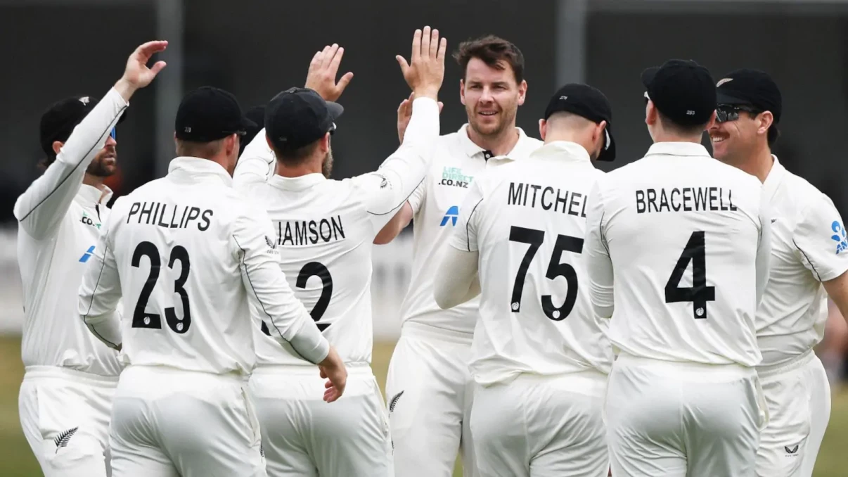 Jacob Duffy stars as New Zealand beat West Indies to go ahead in home Test series Jacob Duffy stars as New Zealand beat West Indies to go ahead in home Test series