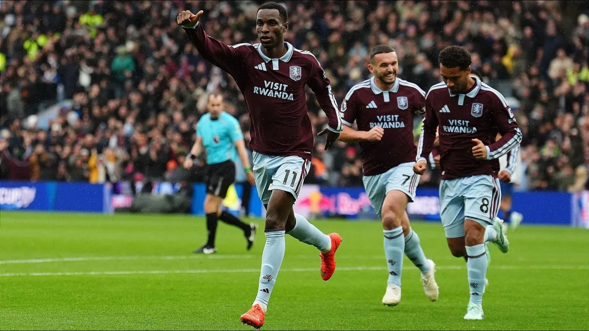 Nicolas Jackson brace for Aston Villa ends Man City's perfect Premier League start Nicolas Jackson brace for Aston Villa ends Man City's perfect Premier League start