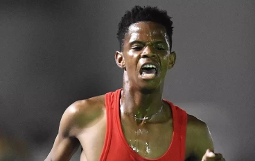 Athletics South Africa 5km champion Nicolas Seoposengwe