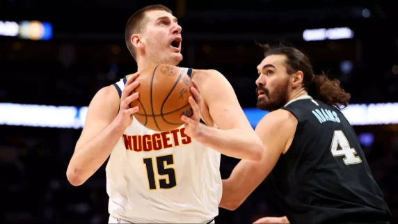 Jokic inspires Nuggets to top spot in Western Conference