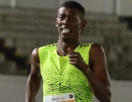 Three-time South African 1 500m champion Nkosinathi Sibiya