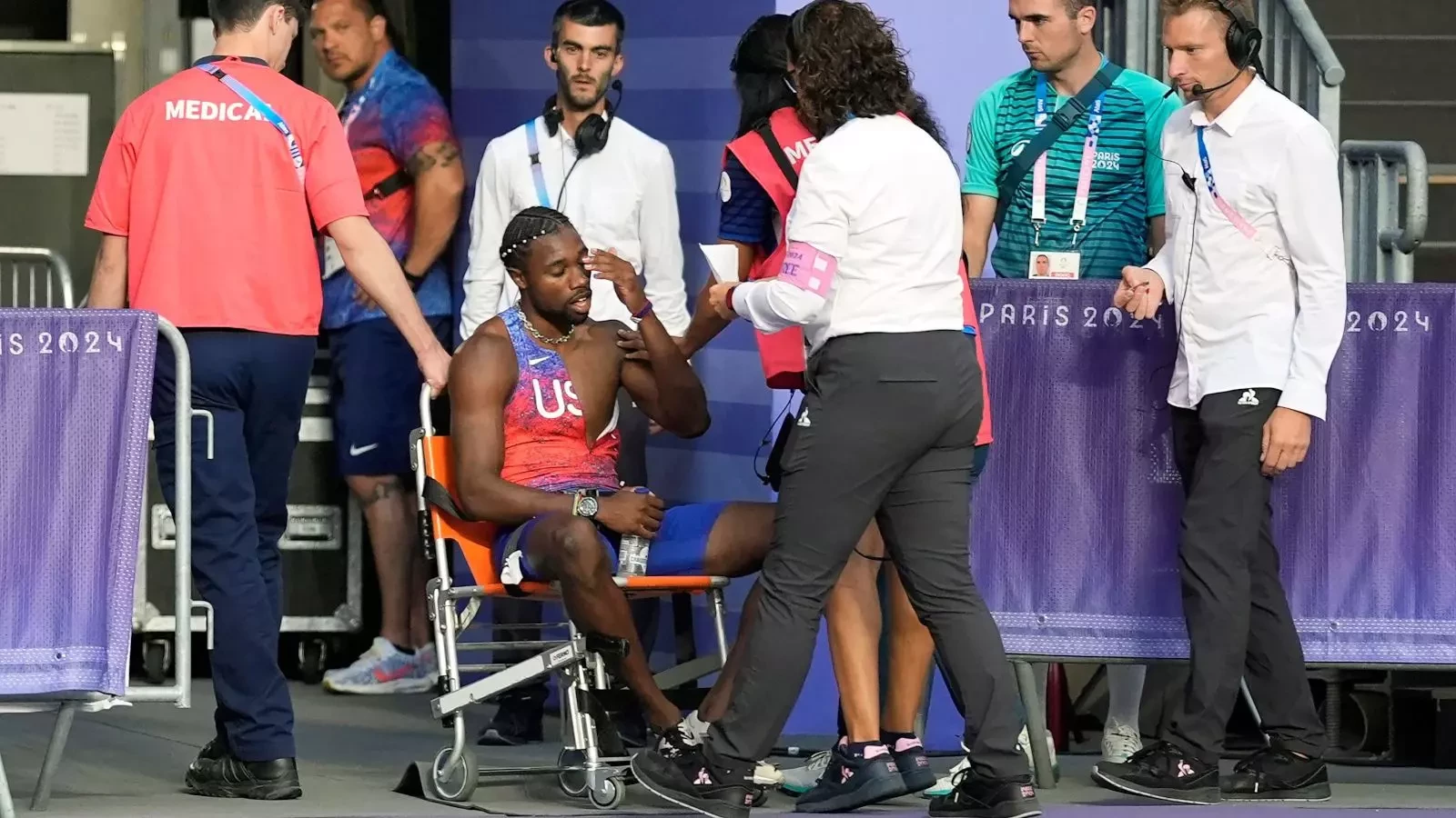 Noah Lyles says he tested positive for Covid but chose to compete in