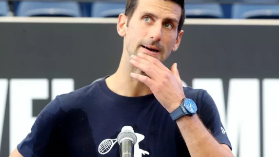 Australian Open: Novak Djokovic 'hopes to recover' from hamstring injury