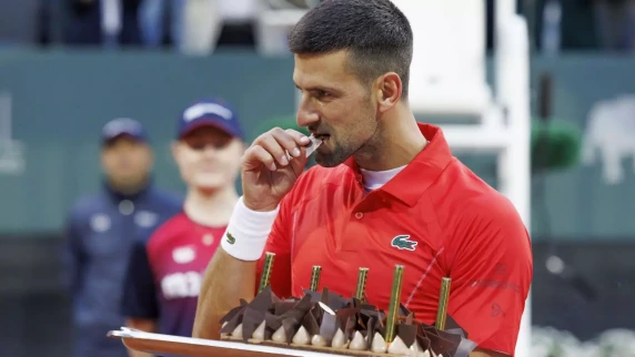 Novak Djokovic marks 37th birthday with win at Geneva Open