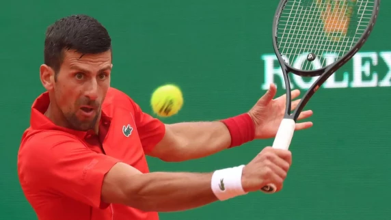 Novak Djokovic through to the third round of the Monte-Carlo Masters