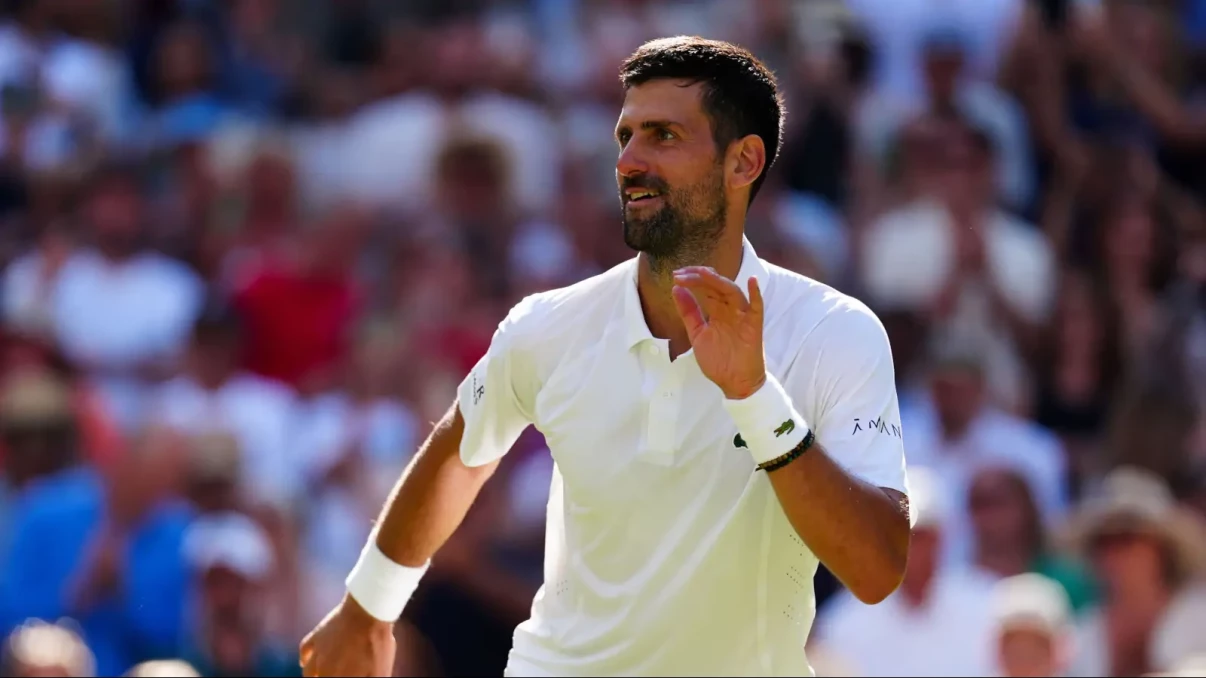 Record-equalling Novak Djokovic survives Arthur Rinderknech scare to book fourth round spot Record-equalling Novak Djokovic survives Arthur Rinderknech scare to book fourth round spot