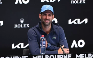 Novak Djokovic at the Australian Open - Jan 2023