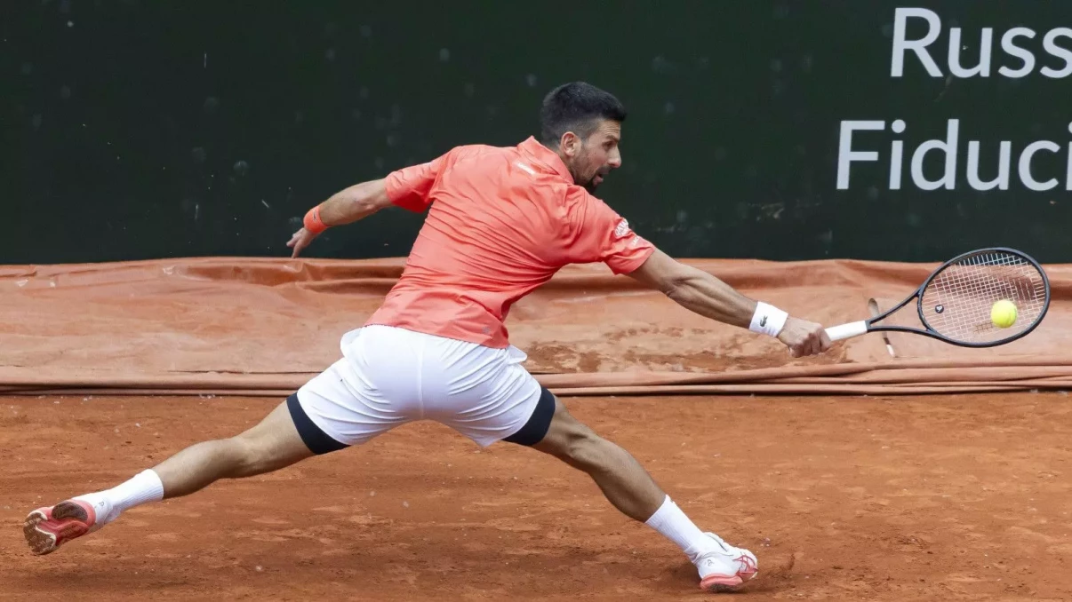 Novak Djokovic snaps losing streak with first clay win of 2025 in Geneva