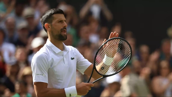 Novak Djokovic battles past British wild card Jacob Fearnley at Wimbledon