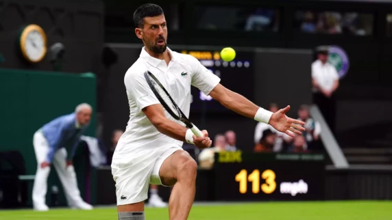 Novak Djokovic shows no ill effects of surgery after breezing into second round at Wimbledon