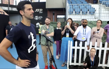 Novak Djokovic speaks to the press - Dec 2022