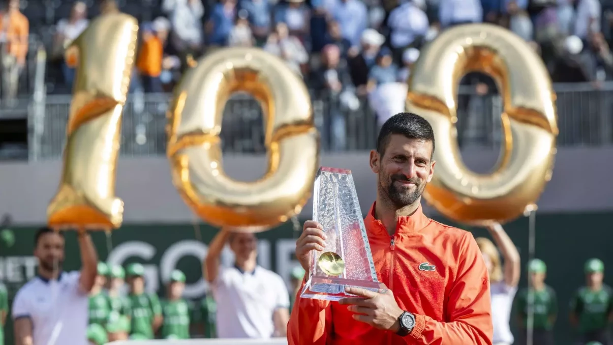 Novak Djokovic claims milestone 100th ATP Tour title with Geneva Open victory