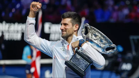 Emotional Novak Djokovic wins tenth Australian Open