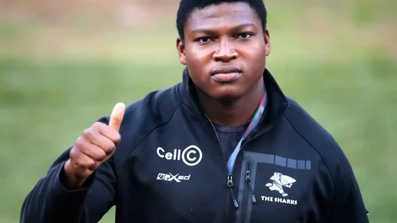Sharks announce contract extension for Bok prop Ntuthuko Mchunu