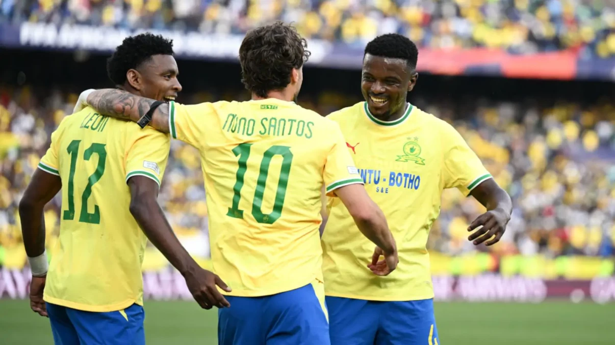 Nuno Santos brace sends Sundowns into next round of FIFA Intercontinental Cup Nuno Santos brace sends Sundowns into next round of FIFA Intercontinental Cup