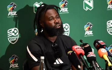 Olaitan Oladeru (Head coach of Free Agents) during the Nedbank Cup, Last 32 Gauteng press conference at Nedbank Headquarters on January 23, 2025 in Johannesburg, South Africa.