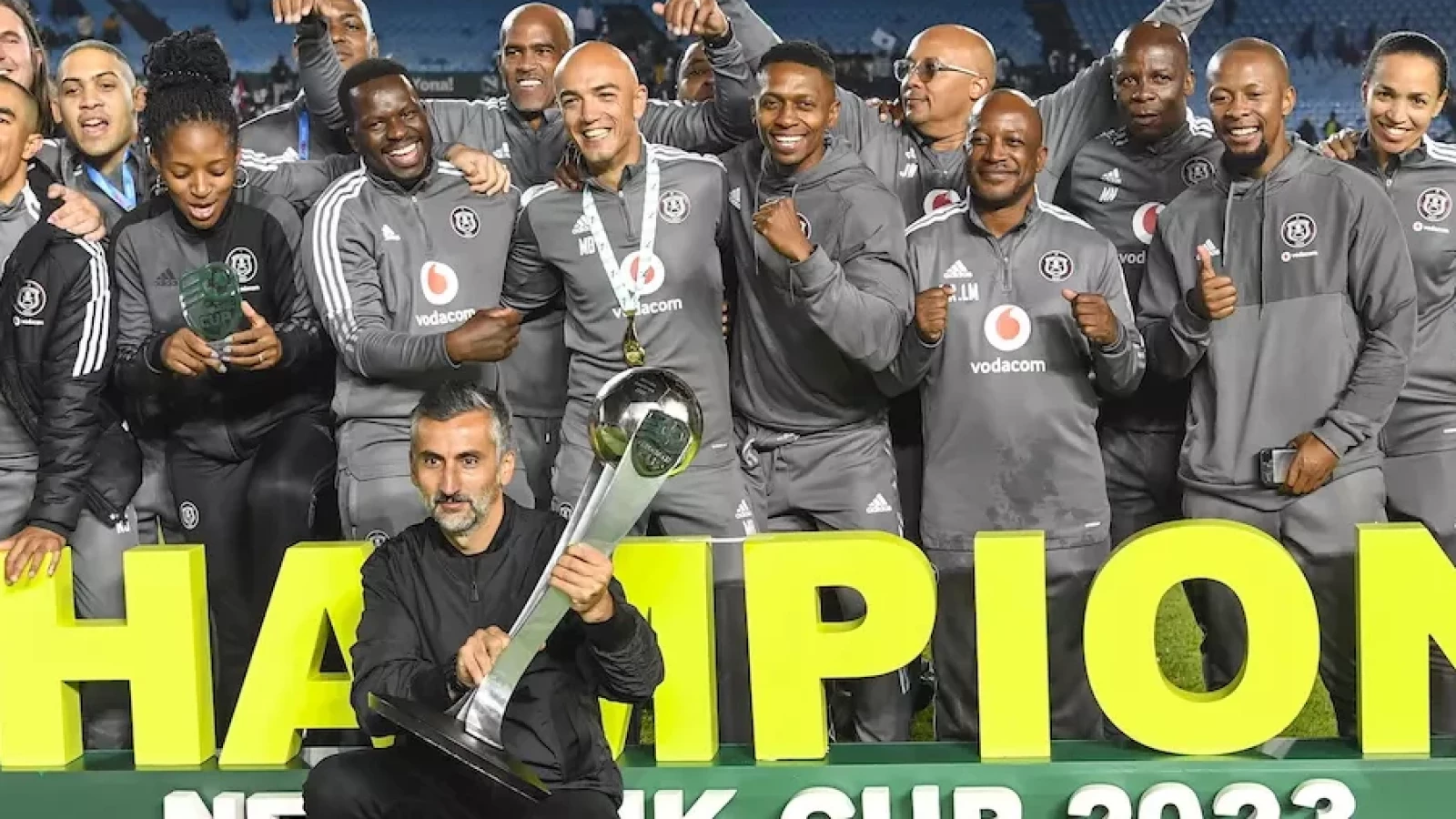 Riveiro plays down Pirates' chances of bagging Nedbank Cup