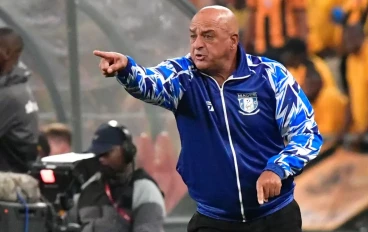 Owen da Gama of Magesi during the Betway Premiership match between Kaizer Chiefs and Magesi FC at FNB Stadium on March 04, 2025 in Johannesburg, South Africa.