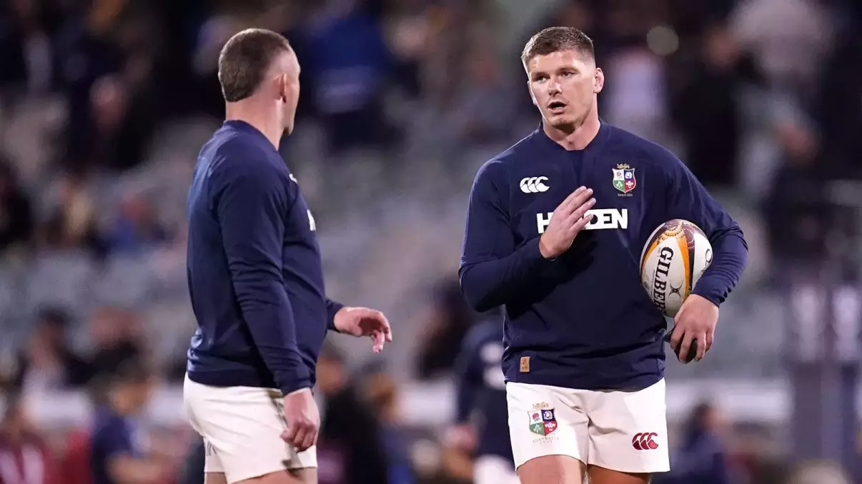 Johnny Sexton says Owen Farrell is '10 days ahead' and justifying Lions selection