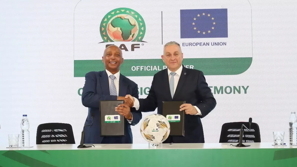 CAF, EU multi-million pact to discover more gems in African schools